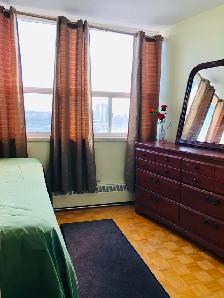 1  ROOM for RENT -(2 Bedrm Apt)- Finch W - BRIGHT N COZY ROOM