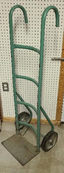 Heavy Duty Green Steel Hand Truck (dolly)