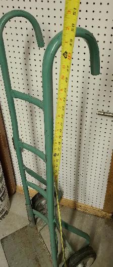 Heavy Duty Green Steel Hand Truck (dolly) - Photo 2