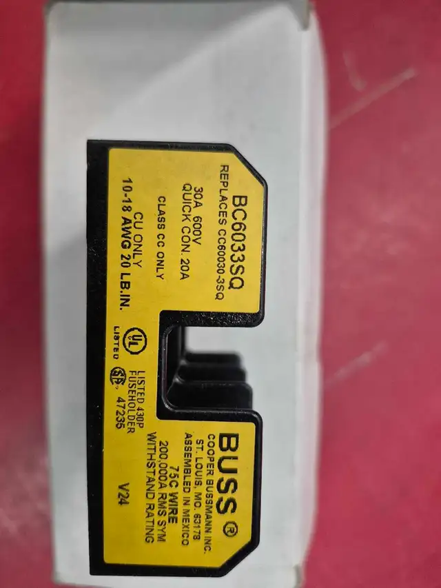 3p bus fuses  holder