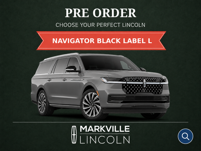 2027 Lincoln Navigator L Black Label