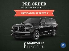 2027 Lincoln Navigator L Reserve