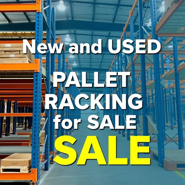 NEW and USED Pallet Racking for SALE , warehouse storage racks
