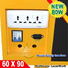 80W 6090 CO2 Laser Engraver Machine DSP controller Work 130154 - Photo 4