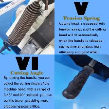 220V 60Hz 3 Phase Pipe Cutting Machine Metal Cutting 056264 - Photo 9
