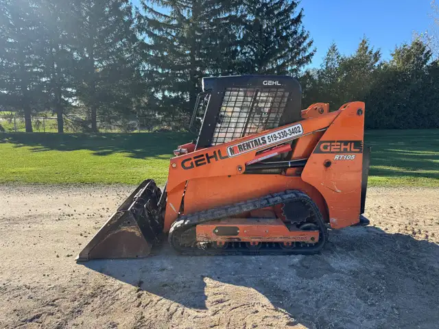 Small Track Skidsteer For Rent!