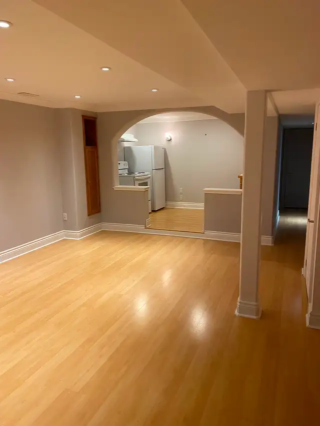 1 Bedroom plus Den Basement Apartment for rent