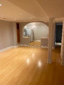 1 Bedroom plus Den Basement Apartment for rent