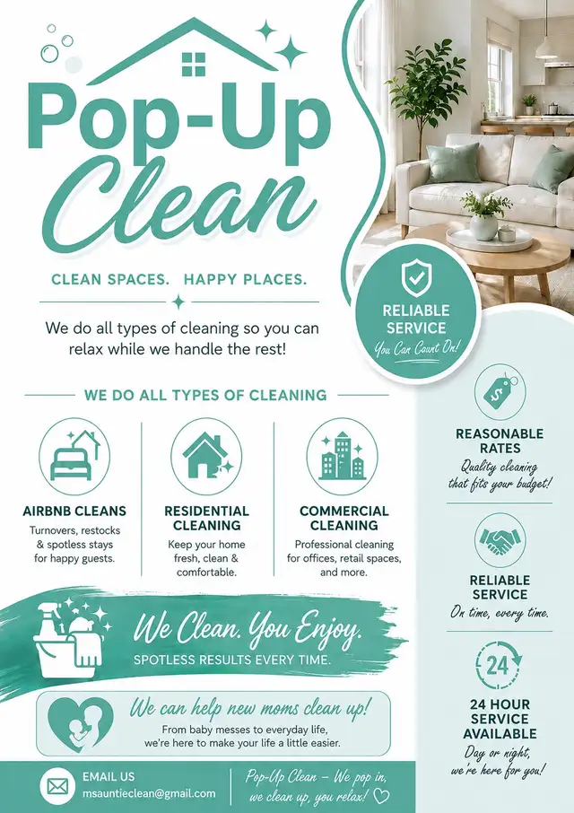 Pop-Up Clean