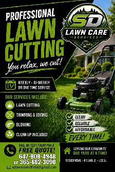 SD LAWN CARE SERVICES