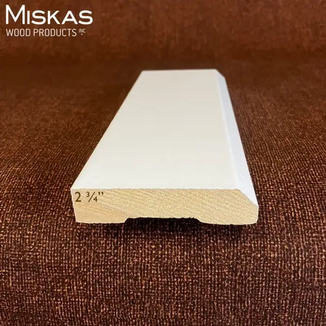Primed Baseboards – Modern Style - Manufacturer