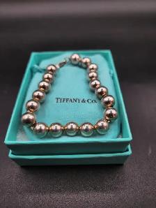 Tiffany & Co. Sterling Silver HardWear Ball 8' Bracelet - Photo 2