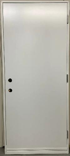 1455PSM Porte d’acier 34″  Noire Uni  Gauche ou Droite - Photo 2