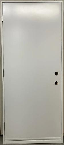 1455PSM Porte d’acier 34″  Noire Uni  Gauche ou Droite - Photo 4