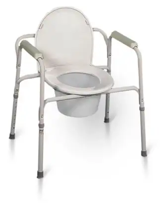 Slightly Used Standard Height Adjustable Commode & Shower Chair