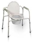 Slightly Used Standard Height Adjustable Commode & Shower Chair