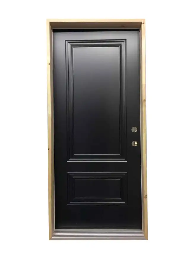 1387PSM Porte d’acier 34″G Noire Orlean