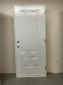 1387PSM Porte d’acier 34″G Noire Orlean - Photo 2
