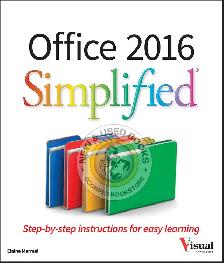 Office 2016 Simplified by Elaine Marmel 9781119074748