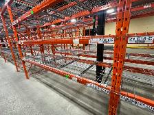 Used 10’ long pallet racking beams. RediRack - Photo 3