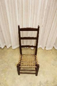Chaise paysanne rustique (1880-1930), A1, 20$ - Photo 5