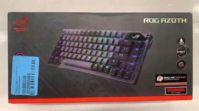 ASUS ROG Azoth Wireless NX Mechanical Keyboard - OLED Display
