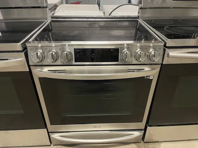 Cuisinière stainless encastrable vitrocéramique LG