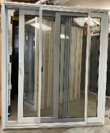 1466PP Porte patio PVC 6′ Blanche 70 3/4×81 ouv. Gauche