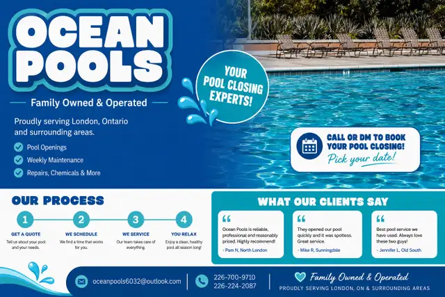 Pool Closing $299