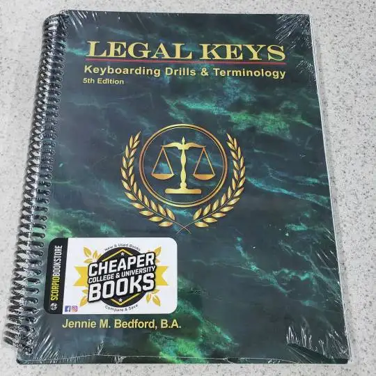 Legal Keys 5th Edition by Jennie M. Bedford 9781927876145