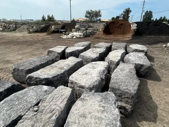 Natural Stone Steps - Large Stock
