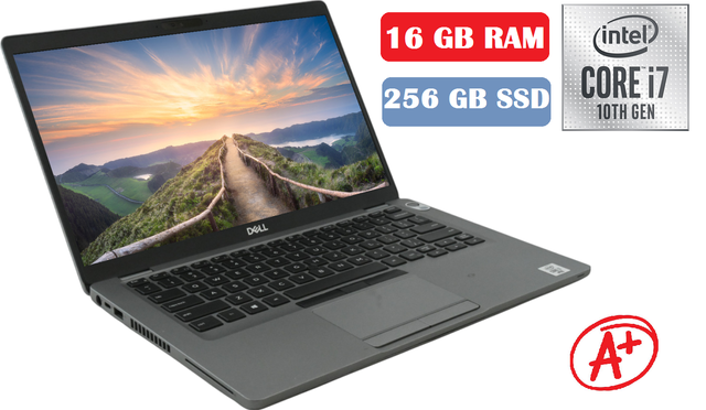 Laptop Dell 5410,core i7-10ème Gén,16GB,256GB SSD,Windows 11