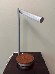 Ultrabrite LED desk lamp with wireless charging