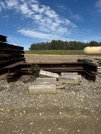New & Never-Used Industrial I-Beam / Wide-Flange Steel Package