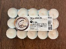 IKEA 30 x Jämlik vanilla tea lights
