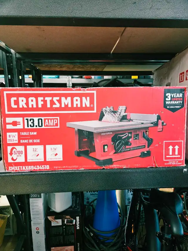Banc de scie Craftsman 8 1/4 po