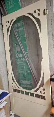Country Screen Door Solid Wood