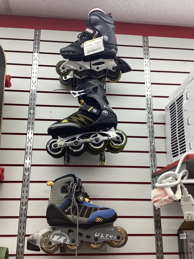 patins à roulettes a prix variés voir description