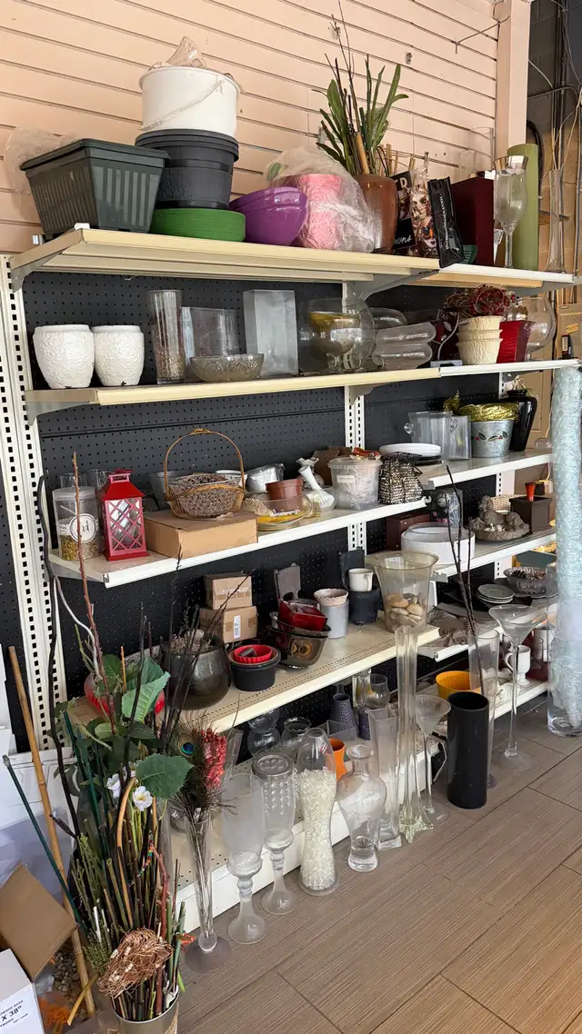 FLOWER SHOP LIQUIDATION SALE – EVERYTHING MUST GO