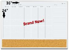 Back to School Organization! 24 x 36 Aluminum Frame Calendar
