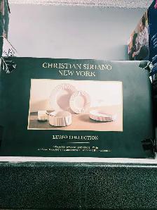 Ensemble de vaisselle Christian Siriano New York Lusso