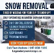 Snow Removal  / Only Whitby
