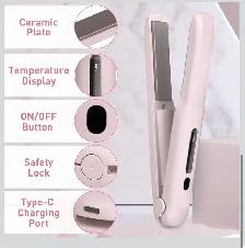 Gosect Travel Hair Straightener / flat iron - Photo 7