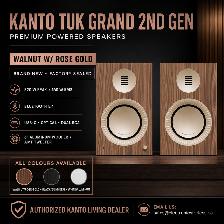 Kanto TUK Grand 2nd Gen Powered Speakers