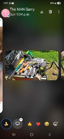 Saws, Nailer, Assorted tools