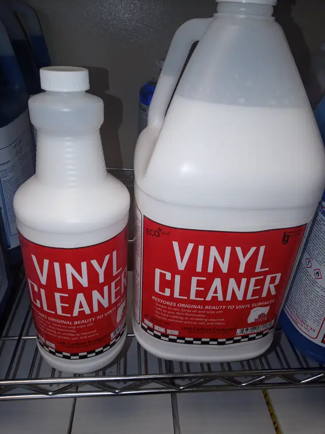 Vinyl Cleaner and Shiners
