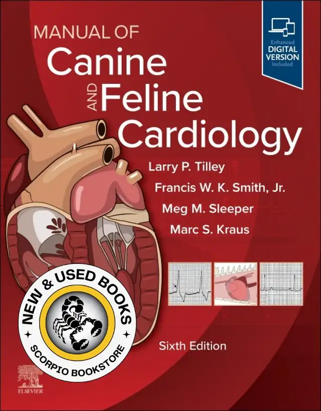 Manual of Canine and Feline Cardiology 6E Tilley 9780323936590