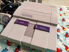 Super Nintendo SNES System SNS-001 w/ Controller, Cords (#3110) - Photo 2