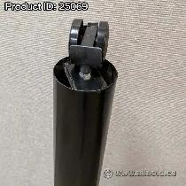 Black Rolling Office Table or Desk Leg 28' H - Photo 3