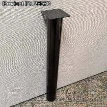 Black Office Table or Desk Leg 26.5' H